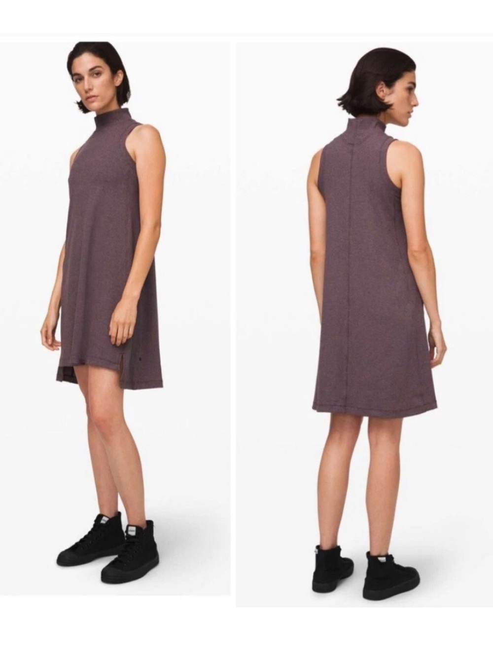Lululemon Gone for the Week Dress in the color Heathered Antique Bark